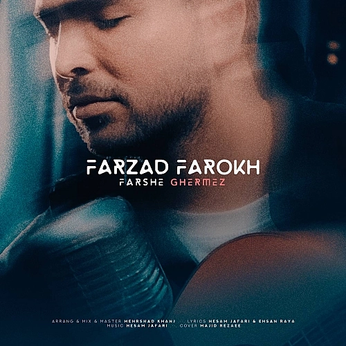 Cover artwork for Farshe Ghermez by Farzad Farokh